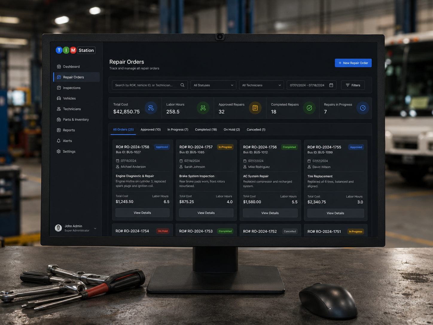 Repair Orders