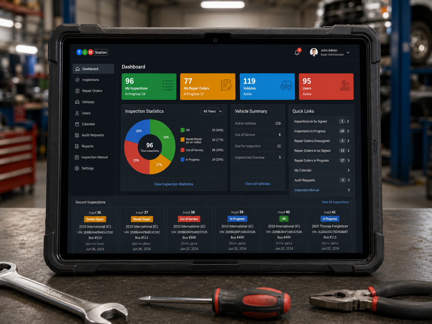 Technician Dashboard